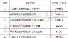 宋志平：不贊成壟斷 但希望水泥行業集中度再提高！