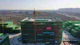 亞洲最大水泥研發基地封頂！將 于明年10月投入使用！