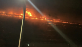 突發！水泥廠傳送帶起火！阻撓救援！