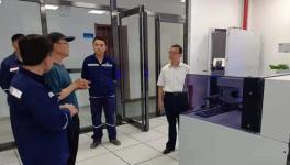 為使科研項目更接地氣，質檢部門參觀堯柏水泥“萬噸線”！