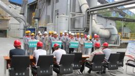 金隅冀東開展“安全生產月”應急救援演練！