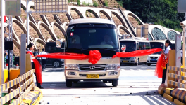 葛洲壩參建的延黃高速正式通車了！