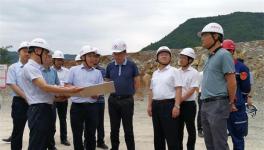 廣州市長前往旺蒼水泥開展石灰巖調研！