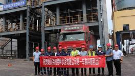 銅川堯柏萬噸線發運系統全面貫通！