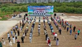 都安上峰2×5000t/d新型干法熟料水泥生產線一期項目峻工！