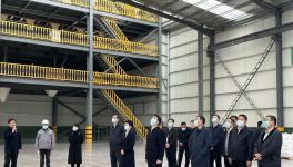 四大班子領導觀摩建信科技新建生產(chǎn)線！